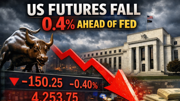 US Futures Fall 0.4% as Mag 7 Earnings and Fed Decision Shape Markets
