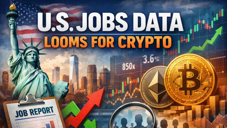 US Jobs Data May Swing $3.08T Crypto Market as Bitcoin Tests $90K