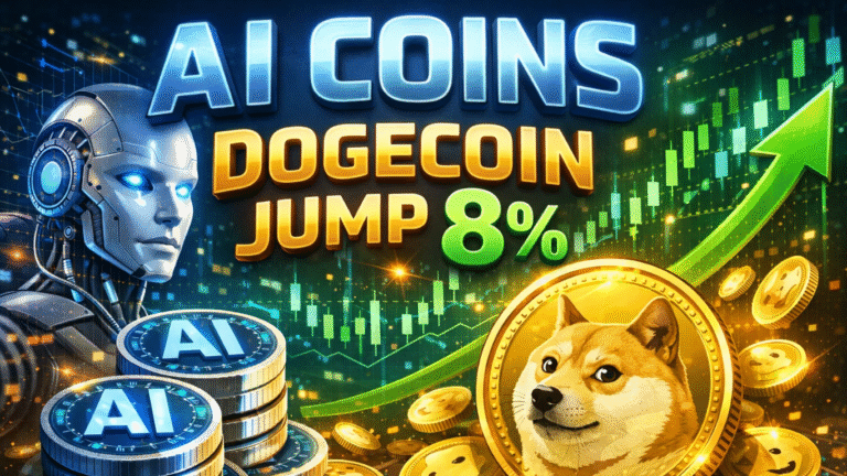 AI Coins and Dogecoin Jump 8% as Elon Musk Praises Nvidia CEO