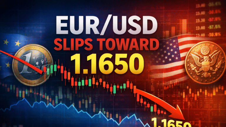 EUR/USD Slips Toward 1.1650 as 60,000 US Jobs Forecast Tests Dollar