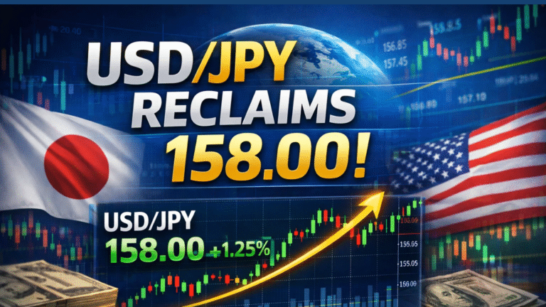USD/JPY Reclaims 158.00 as 11-Month Wage Slump Deepens Japan Risks
