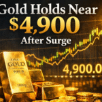 Gold Holds Near $4,900 as 6% Surge Slows After Trump Signals Greenland Deal