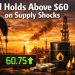 Oil Holds Above $60 as 2 Supply Shocks Offset Greenland Tariff Relief