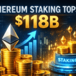 Ethereum Staking Tops $118B as 29.5% of ETH Supply Gets Locked