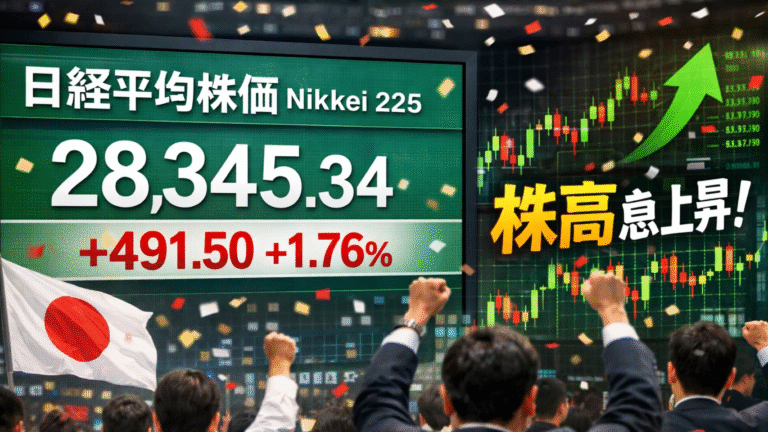 Japan Stocks Jump 1.76% as 3 Key Sectors Lift Nikkei to New Momentum