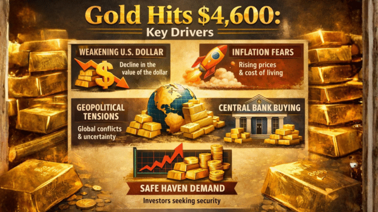 7 Key Drivers Behind Gold’s Record $4,600 Surge and Market Impact