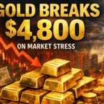Gold Breaks $4,800 Mark as 5% Weekly Surge Signals Global Market Stress