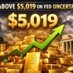 Gold Tops $5,019 as 2.1% Surge Meets Fed Rate Uncertainty