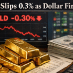 Gold Slips 0.3% to $4,978 as Dollar Firms Before Key Fed Data