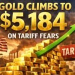 Gold Climbs 0.8% to $5,184 as 10% Tariff Fuels Haven Demand
