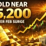 Gold Near $5,200 as 6.7% Feb Surge Lifts Bullion, Silver Up 8.4%