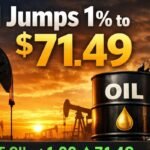 Oil Jumps 1% to $71.49 as 11.4M-Barrel Stock Build Fails to Cool Rally
