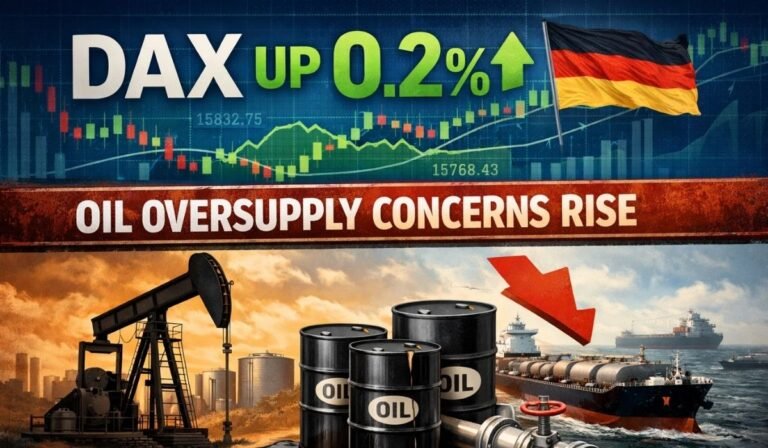 Europe Markets Mixed as DAX Gains 0.2%, Oil Faces 3.7M BPD Glut