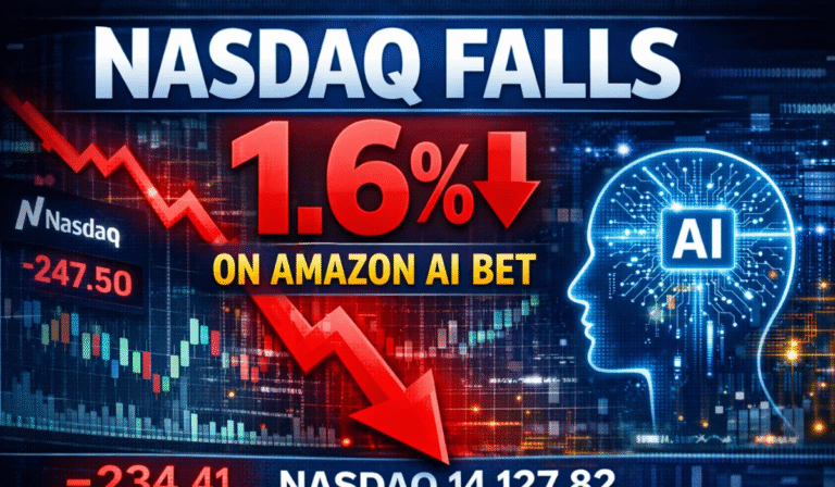 Amazon’s $200B AI Bet Sinks Stocks as Nasdaq Falls 1.6%