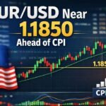 EUR/USD Near 1.1850 as CPI Data Looms, RSI Slips to 44