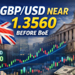 GBP/USD Wobbles Near 1.3560 as Traders Await Bank of England Decision