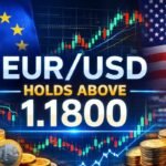 EUR/USD Holds Above 1.1800 as Fed Uncertainty Keeps the Euro Afloat