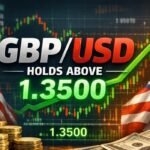 GBP/USD Holds Above 1.3500 as UK Jobless Rate Hits 5.2% High