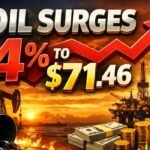 Oil Jumps 4% to $71.46 as 20% Supply at Risk in Hormuz
