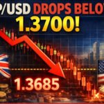 GBP/USD Drops Below 1.3700 as UK Political Risk Spurs BoE Rate Cut Bets