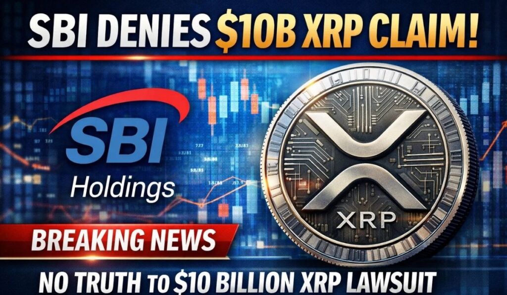 SBI Refutes $10B XRP Claim, Confirms 9% Ripple Stake Worth $4B