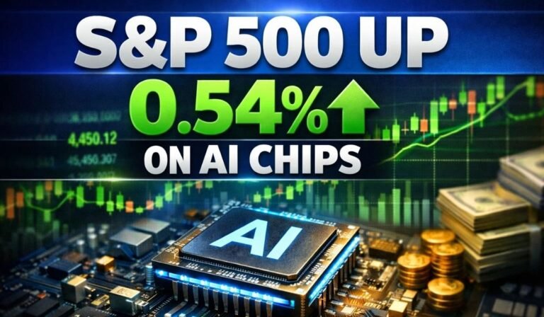 S&P 500 Gains 0.54% as AI Chips Boost Stocks and Small Companies Win