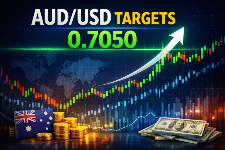 AUD/USD Aims for 0.7050 as RBA Tightens to 3.85% and U.S. Data Softens