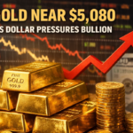 Gold Steady Near $5,080 as Strong Dollar Drives 4% Weekly Loss in Bullion