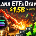 Solana ETFs Draw $1.5B Despite 57% SOL Crash Since July Launch