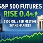 S&P 500 Futures Rise 0.4% as $105 Oil and Fed Meeting Shake Markets