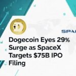 Dogecoin Eyes 29% Surge as SpaceX Targets $75B IPO Filing