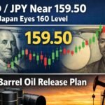 USD/JPY Near 159.50 as Japan Eyes 160 Level, 80M Barrel Oil Release Plan