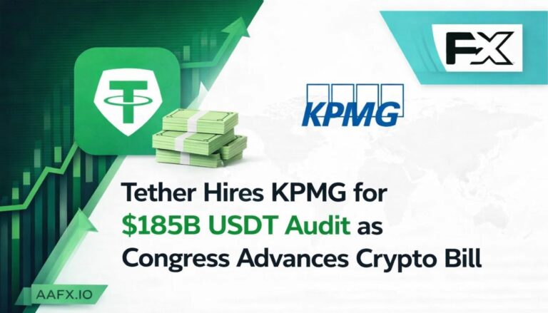 Tether Hires KPMG for $185B USDT Audit as Congress Advances Crypto Bill