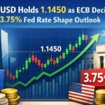EUR/USD Holds 1.1450 as ECB Decision, 3.75% Fed Rate Shape Outlook