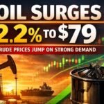 Oil Jumps 2.2% to $79 as 20% Global Supply at Risk in Hormuz Crisis