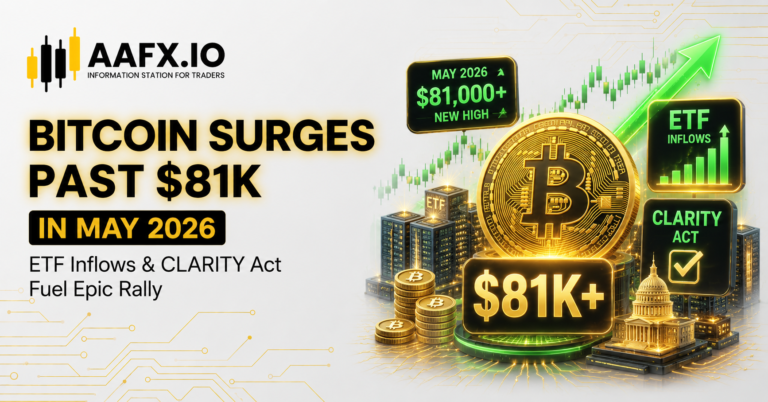 Bitcoin Surges Past $81K in May 2026: ETF Inflows & CLARITY Act Fuel Epic Rally