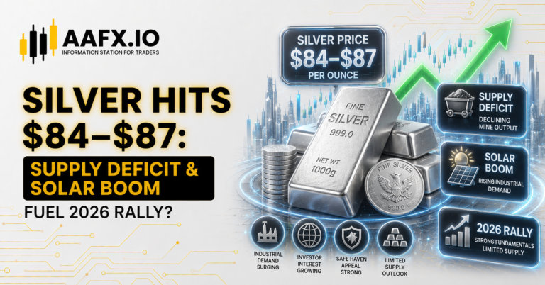 Silver Hits $84–$87: Supply Deficit & Solar Boom Fuel 2026 Rally?
