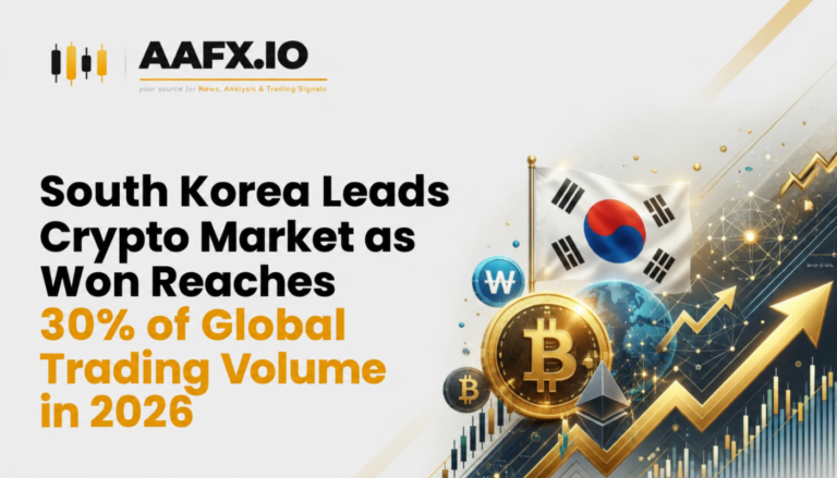 South Korea Leads Crypto Market as Won Reaches 30% of Global Trading Volume in 2026