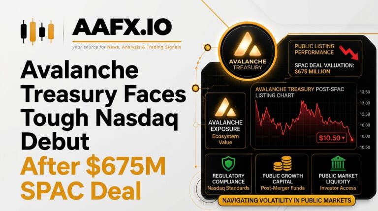Avalanche Treasury Faces Tough Nasdaq Debut After $675M SPAC Deal