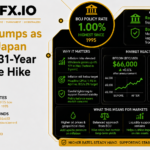Bitcoin Jumps as Bank of Japan Delivers 31-Year High Rate Hike to 1%