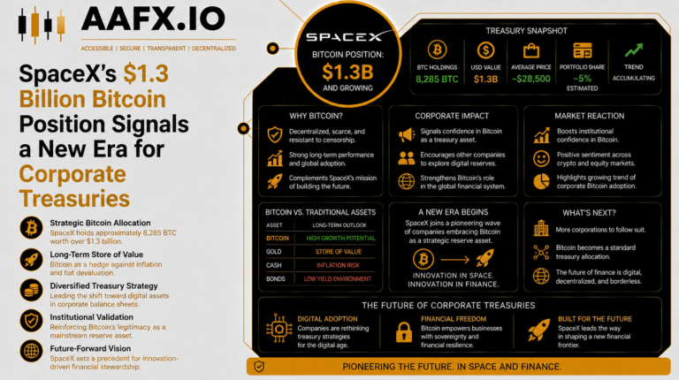 SpaceX’s $1.3 Billion Bitcoin Position Signals a New Era for Corporate Treasuries