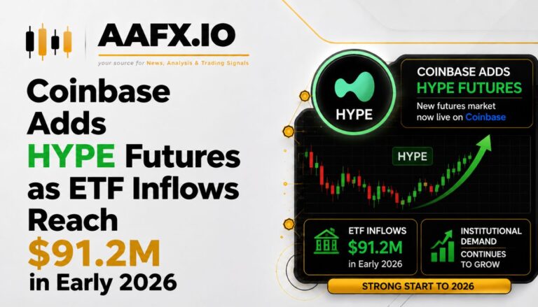 Coinbase Adds HYPE Futures as ETF Inflows Reach $91.2M in Early 2026