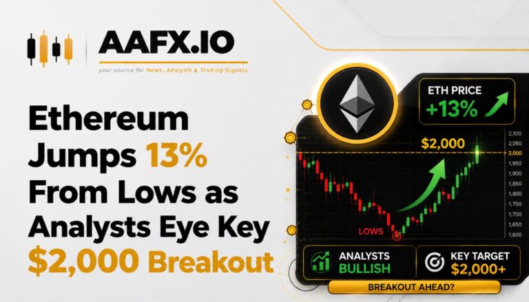 Ethereum Jumps 13% From Lows as Analysts Eye Key $2,000 Breakout