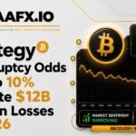 Strategy Bankruptcy Odds Fall to 10% Despite $12B Bitcoin Losses in 2026