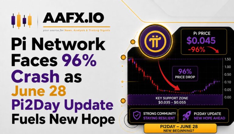 Pi Network Faces 96% Crash as June 28 Pi2Day Update Fuels New Hope