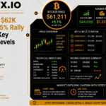 Bitcoin Eyes $62K Breakout as 5% Rally Challenges Key Resistance Levels Ahead