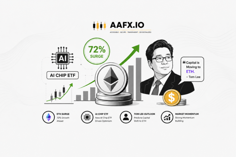 Ethereum Surges 72% Ahead of AI Chip ETF as Tom Lee Predicts Capital Shift