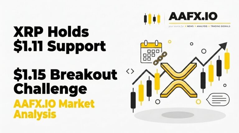 XRP Holds $1.11 Support as $1.15 Breakout Faces 16% Volume Challenge in July