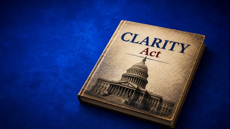 CLARITY Act Faces 60-Vote Test With 14 Session Days Left