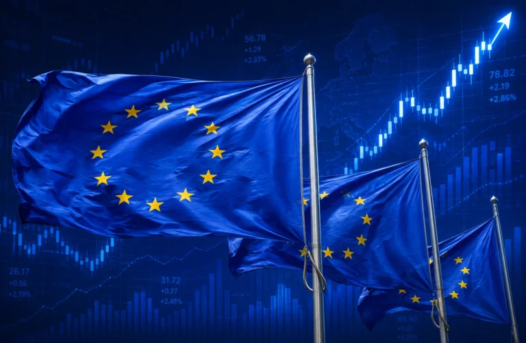European Stocks Rise as Fed Pause Odds Hit 70% This Week